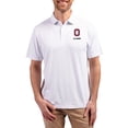 thumbnail image 1 of Men's-Cutter & Buck  White Ohio State Buckeyes Forge Alumni Eco Stretch Recycled Polo, 1 of 2