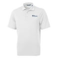 thumbnail image 1 of Men's Cutter & Buck White Pennsylvania Quakers Big & Tall Virtue Eco Pique Recycled Polo, 1 of 1