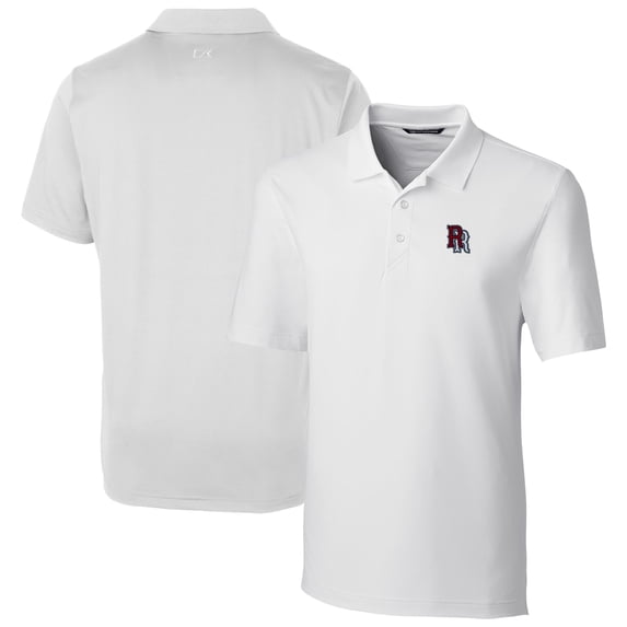 Men's Cutter & Buck White Round Rock Express Big & Tall DryTec Forge Stretch Polo