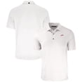 thumbnail image 1 of Men's Cutter & Buck  White SMU Mustangs Vault Forge Eco Stretch Recycled Polo, 1 of 3