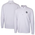 thumbnail image 1 of Men's Cutter & Buck White San Antonio Missions Traverse Stretch Quarter-Zip Pullover Top, 1 of 3