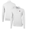 thumbnail image 1 of Men's Cutter & Buck White South Carolina Gamecocks Big & Tall Virtue Eco Pique Recycled Quarter-Zip DryTec Top, 1 of 3
