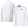 thumbnail image 1 of Men's Cutter & Buck White Tampa Bay Rays Advantage Eco Pique DryTec Tri-Blend Long Sleeve Polo, 1 of 3