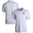 thumbnail image 1 of Men's Cutter & Buck  White Texas A&M Aggies Vault Pike Eco Pebble Print Stretch Recycled Polo, 1 of 3