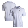 thumbnail image 1 of Men's Cutter & Buck White Wake Forest Demon Deacons Pike Eco Pebble Print Stretch Recycled Polo, 1 of 3