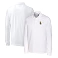 thumbnail image 1 of Men's Cutter & Buck White Wichita State Shockers Advantage Tri-Blend Pique Long Sleeve Polo, 1 of 3