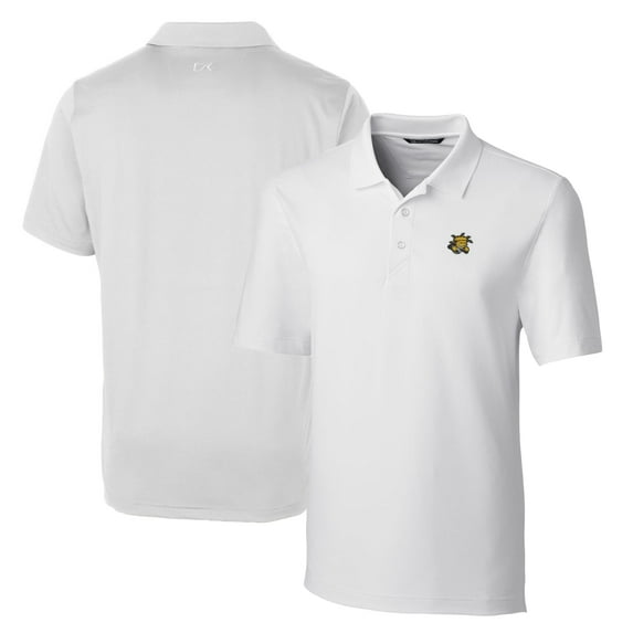 Men's Cutter & Buck White Wichita State Shockers Big & Tall Forge Stretch Polo
