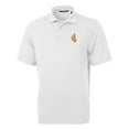 thumbnail image 1 of Men's Cutter & Buck White Wyoming Cowboys Big & Tall Virtue Eco Pique Recycled Polo, 1 of 1