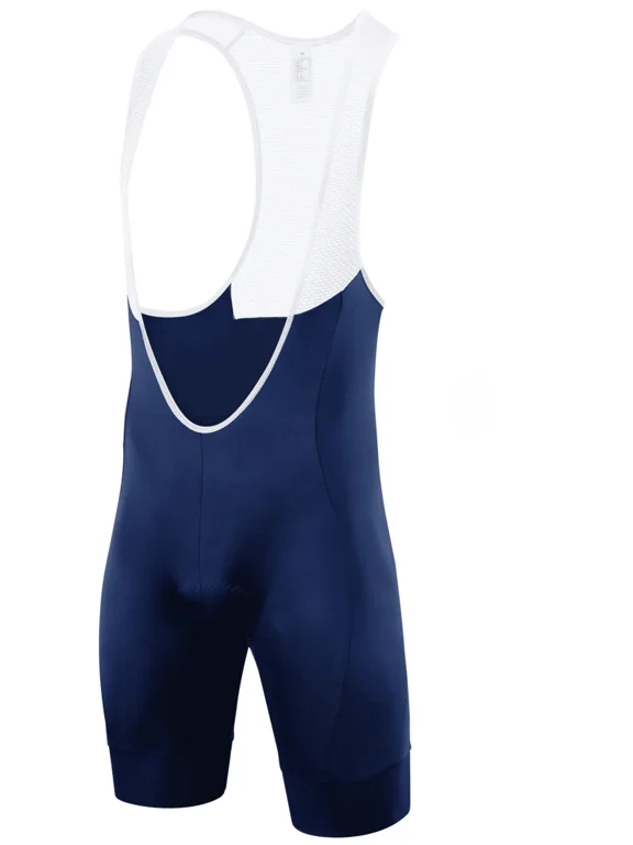 Men’s Cycling Bib Shorts, 4D Padded Road Bike Bibs with Breathable Mesh Upper & Double-Layer Leg Hem
