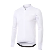 Mens Cycling Clothing Full Zipper Long Sleeves for MTB and Bike Riding Performance and Comfort