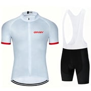 Mens Cycling Jersey Sets Bike Shirts Mountain Bike Cycling Shorts Suit MTB Bicycle Clothing