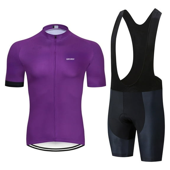 Men's Cycling Jersey Sets Road Bike Jersey Bicycles Clothing, Bib Shorts with Pockets Padded