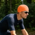 thumbnail image 1 of Men's Cycling Skull Cap with UPF 50+ Sun Protection – Lightweight Breathable Sweat-Wicking Hat for Running, Hiking & Outdoor Sports – Windproof Fitted Beanie for All Seasons (One Size), 1 of 3
