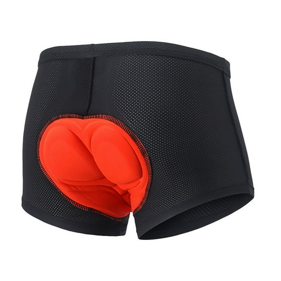 Men's Cycling Underwear Padded Bike Shorts MTB Liner Bicycle Undershorts Biking Underpants Breathable,XL