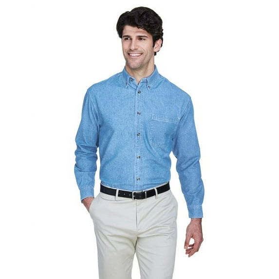 Men's Cypress Denim with Pocket - LIGHT BLUE - 2XL