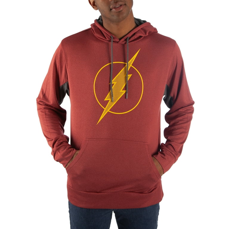 Red dc hoodie clearance