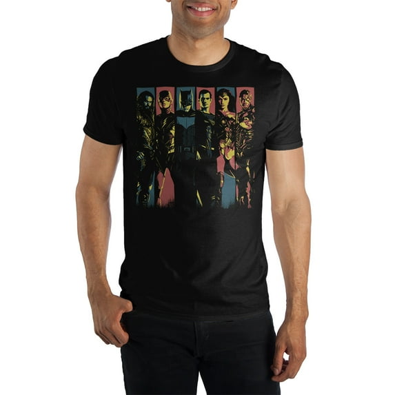 Men's DC Comics Superhero Shirt-XS