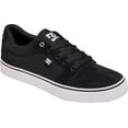 thumbnail image 1 of DC Men's Anvil Lace Up Skate Sneakers Black Suede Canvas 8.5 D, 1 of 5