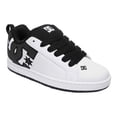 thumbnail image 1 of dc men's court graffik se black / camouflage ankle-high leather skateboarding shoe - 8.5m, 1 of 6