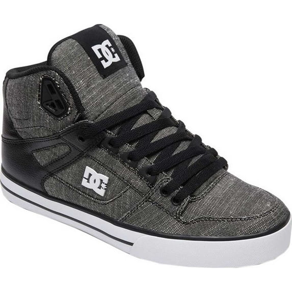 Men's DC Shoes Pure High-Top WC TX SE Black/Grey/White 10.5 M