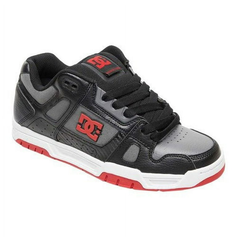 Mens grey dc shoes discount