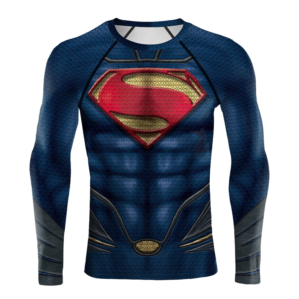 NHL Hockey Winnipeg Jets Superman DC Shirt Long Sleeve T-Shirt