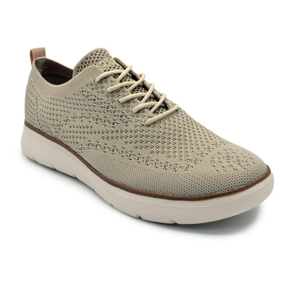Men's DELO Go Green ECO-Friendly Knit Oxfords Color: Beige Size: 11