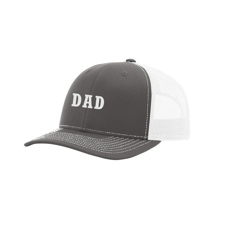 Men's Dad Father's Day Custom Embroidered Mesh Back Trucker Hat