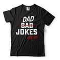 thumbnail image 1 of Men's Dad Jokes Shirt Humorous Dad Shirt Funny Father Birthday Gift Tee Father's Day Funny Shirts (Large Black), 1 of 6