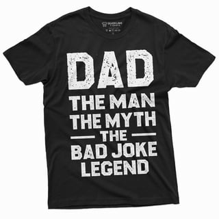 Mens Papa Man Myth Legend T-Shirt Gift For Father Dad Daddy Tee