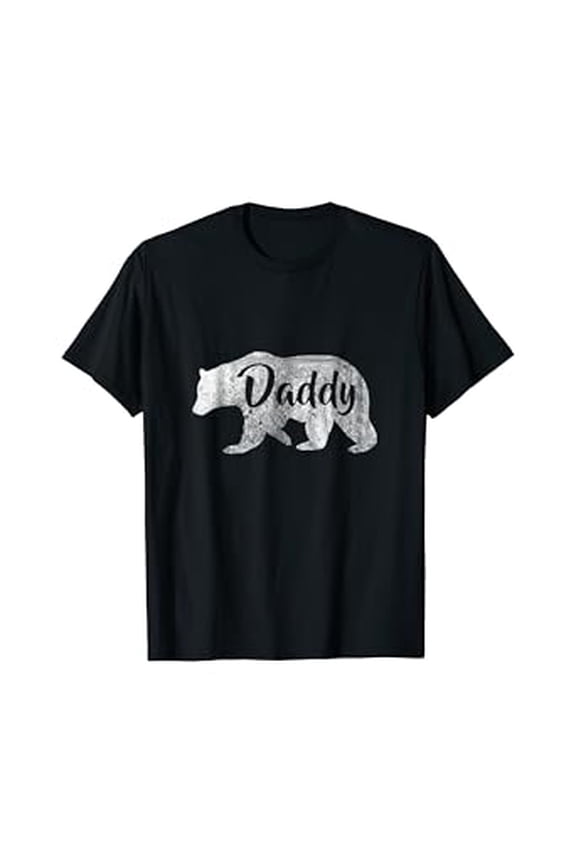 Men's Daddy Bear T-Shirt Awesome Camping T-shirt