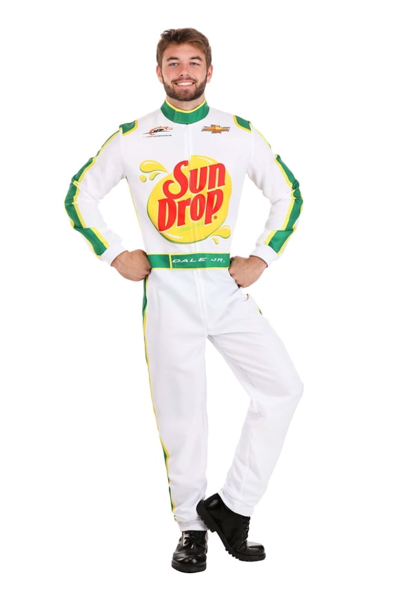 Men's Dale Earnhardt Jr Sundrop Uniform NASCAR Costume