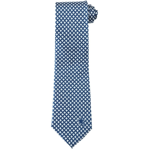 Men's Dallas Cowboys Diamante Print Silk Tie