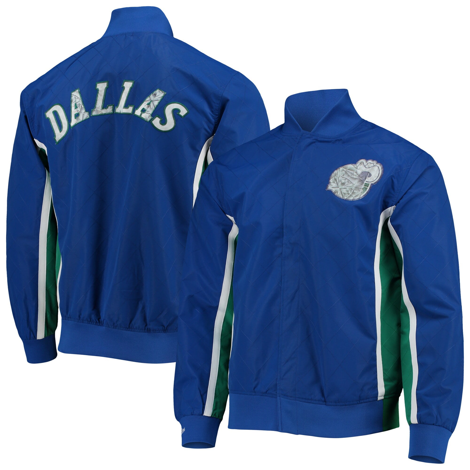 Men's Dallas Mavericks Blue Mitchell & Ness Hardwood Classics 75th ...