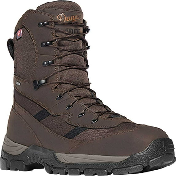 Men's Danner Alsea 8" GORE-TEX 400G Insulated Hunting Boot Brown Full Grain Leather/Polyester 9 2E