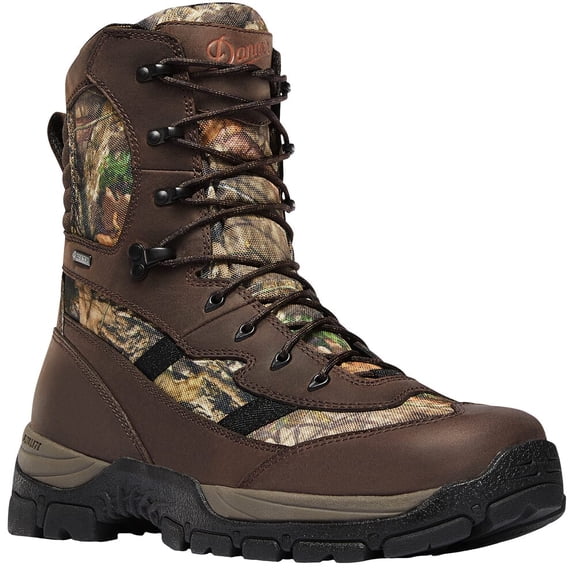 Danner Alsea 8" Mossy Oak Break-Up Country 600G Hunting Boot, Waterproof GORE-TEX, PrimaLoft Insulation, OrthoLite Footbed, Size 8 D (46723-08-D)