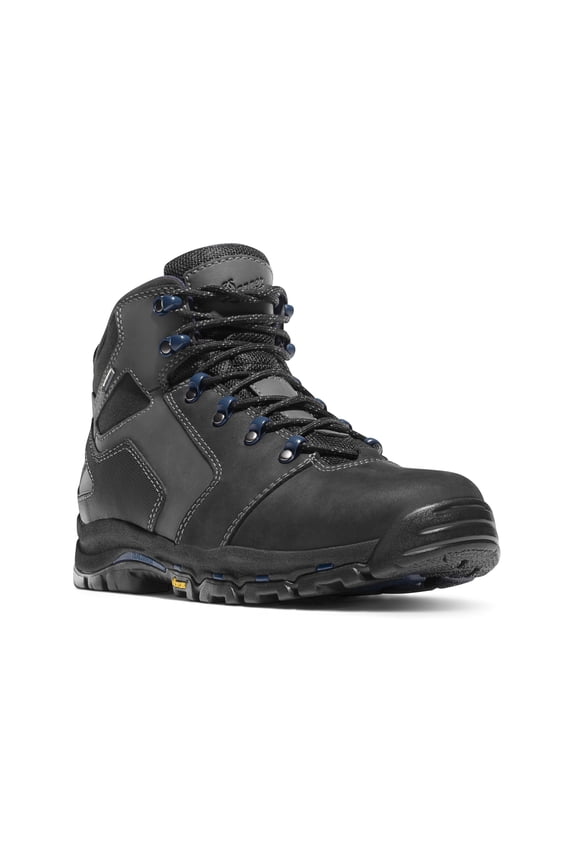 Vicous 4.5in Non-Metallic Toe Boots, Black/Blue, 11.5D, 13864-11-5D