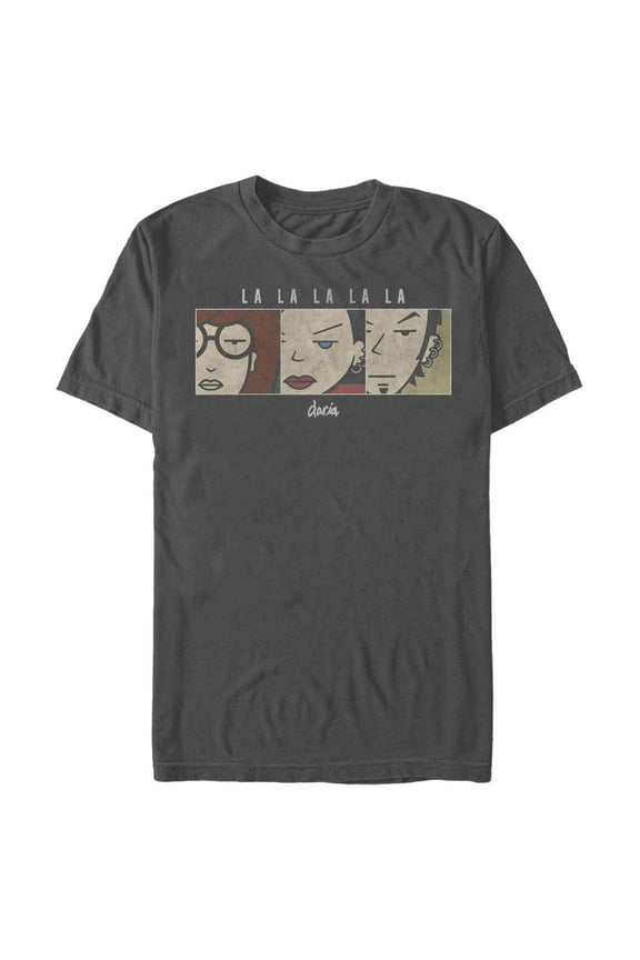Men's Daria Character La La La Box Graphic T-Shirt