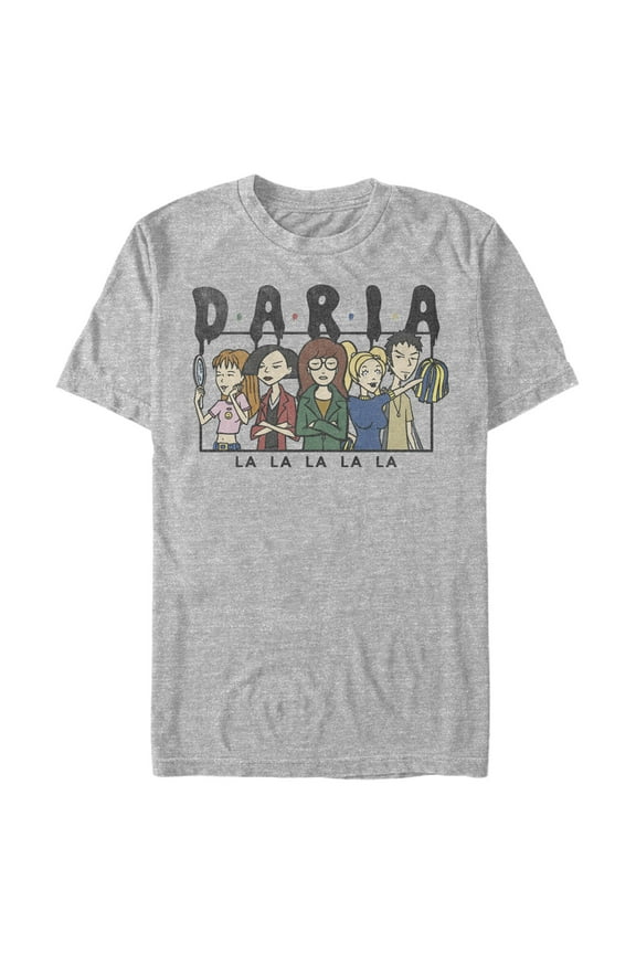 Men's Daria Character La La La  Graphic T-Shirt