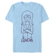 Mens Daria Perpetual Scowl Graphic T-Shirt