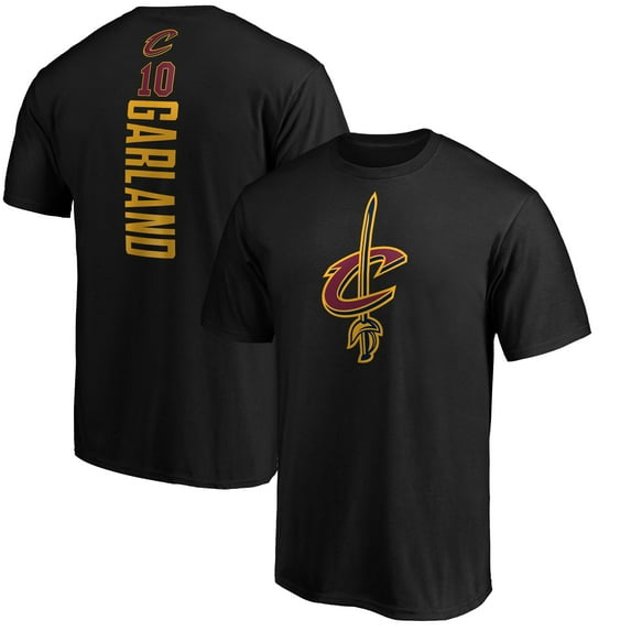 Men's Darius Garland Black Cleveland Cavaliers Playmaker Name & Number Team T-Shirt