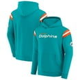 thumbnail image 1 of Men's Darius Rucker Collection by Fanatics Aqua Miami Dolphins Football Washed Pullover Hoodie, 1 of 4