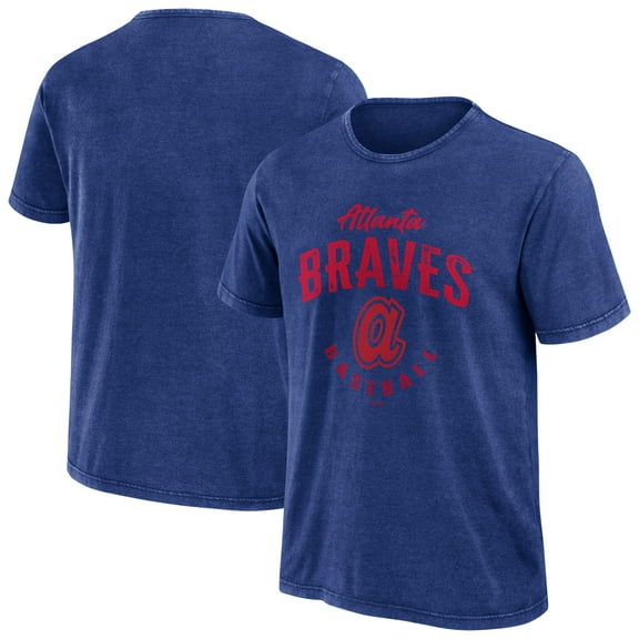 Men's Darius Rucker Collection by Fanatics Black Atlanta Braves Cooperstown Collection Washed T-Shirt