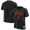 thumbnail image 1 of Men's Darius Rucker Collection by Fanatics Black Baltimore Orioles Cooperstown Collection Washed T-Shirt, 1 of 3