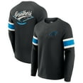 thumbnail image 1 of Men's Darius Rucker Collection by Fanatics Black Carolina Panthers Waffle-Knit Raglan Long Sleeve Henley T-Shirt, 1 of 6