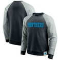 thumbnail image 1 of Men's Darius Rucker Collection by Fanatics Black/Heather Gray Carolina Panthers Colorblock Pullover Sweatshirt, 1 of 3