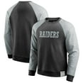 thumbnail image 1 of Men's Darius Rucker Collection by Fanatics Black/Heather Gray Las Vegas Raiders Colorblock Pullover Sweatshirt, 1 of 4