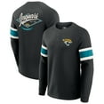 thumbnail image 1 of Men's Darius Rucker Collection by Fanatics Black Jacksonville Jaguars Waffle-Knit Raglan Long Sleeve Henley T-Shirt, 1 of 6