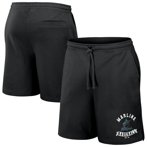 Men's Darius Rucker Collection by Fanatics Black Miami Marlins Team Color Shorts