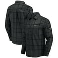 thumbnail image 1 of Men's Darius Rucker Collection by Fanatics Black New Orleans Saints Micro Corduroy Plaid Button Up Shirt, 1 of 6
